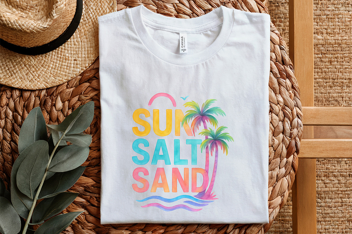 Retro Summer Sun Sublimation, an Illustration by SharpMarketplace (Photo 5 of 9)
