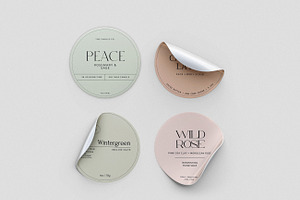 Minimalist Label Templates