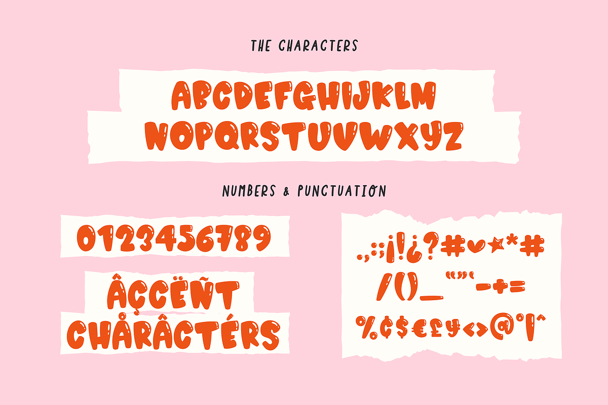 HUGS AND KISSES, a Font by Maria Feliz Fonts (Photo 9 of 9)