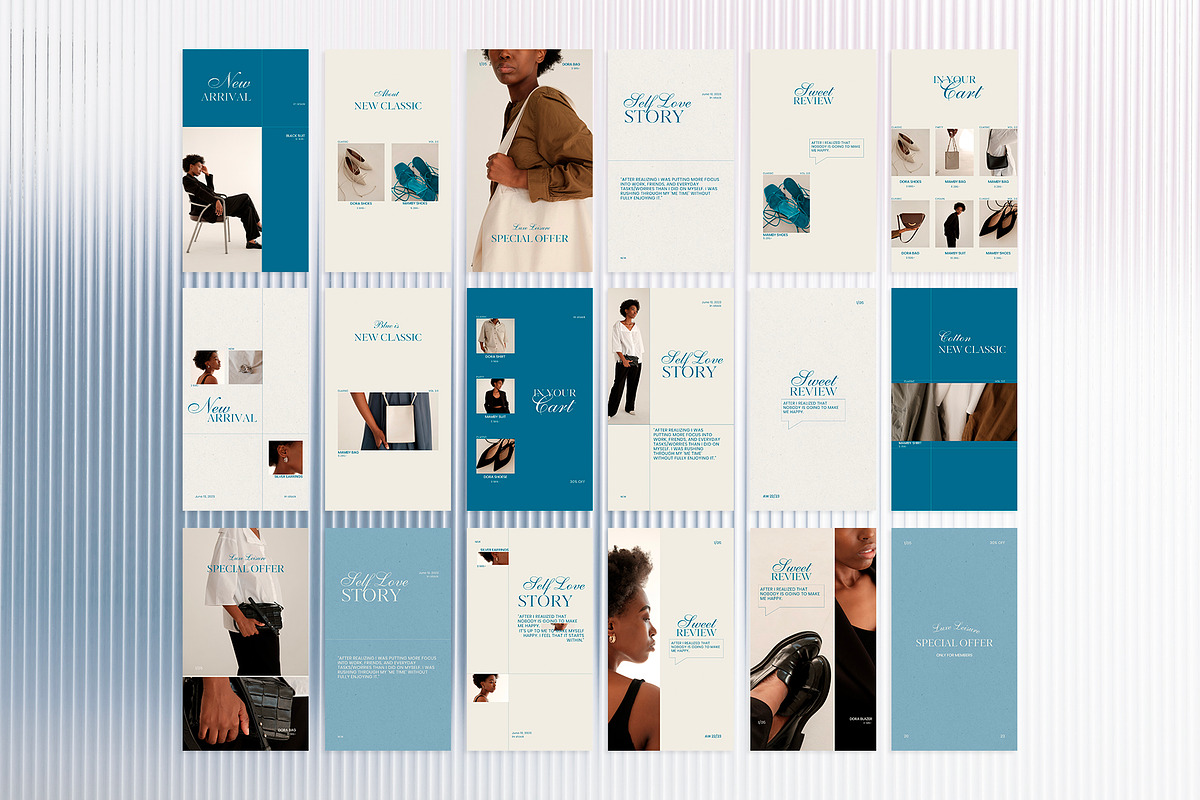 GENTLE ELEGANCE / Social Media Kit, a Social Media Template by Olg Store (Photo 4 of 8)