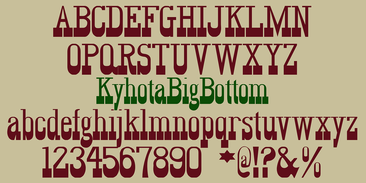 Kyhota, a Slab Serif Font by Ingrimayne Type (Photo 6 of 7)