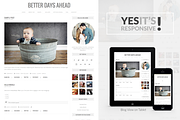 Better Days - Wordpress Theme, a WordPress Template by Nudge Media Design (Thumbnail 2 of 2)