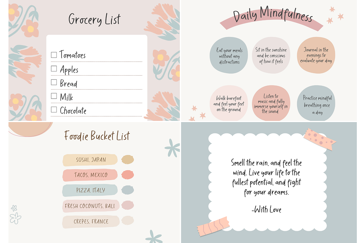 Digital Planner Font Bundle, a Handwritten Font by Sofia Skoog (Photo 5 of 12)