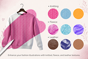 Procreate Fabric Texture Brushes, a Brush Add-On by HopeArtIllustration (Thumbnail 6 of 7)