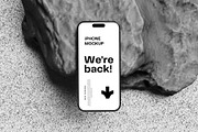 iPhone Mockup, a Mockup by zpackcreative (Thumbnail 4 of 5)