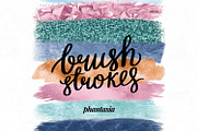 Summer Brush Strokes, an Object Graphic by Phantasia Design (Thumbnail 1 of 2)