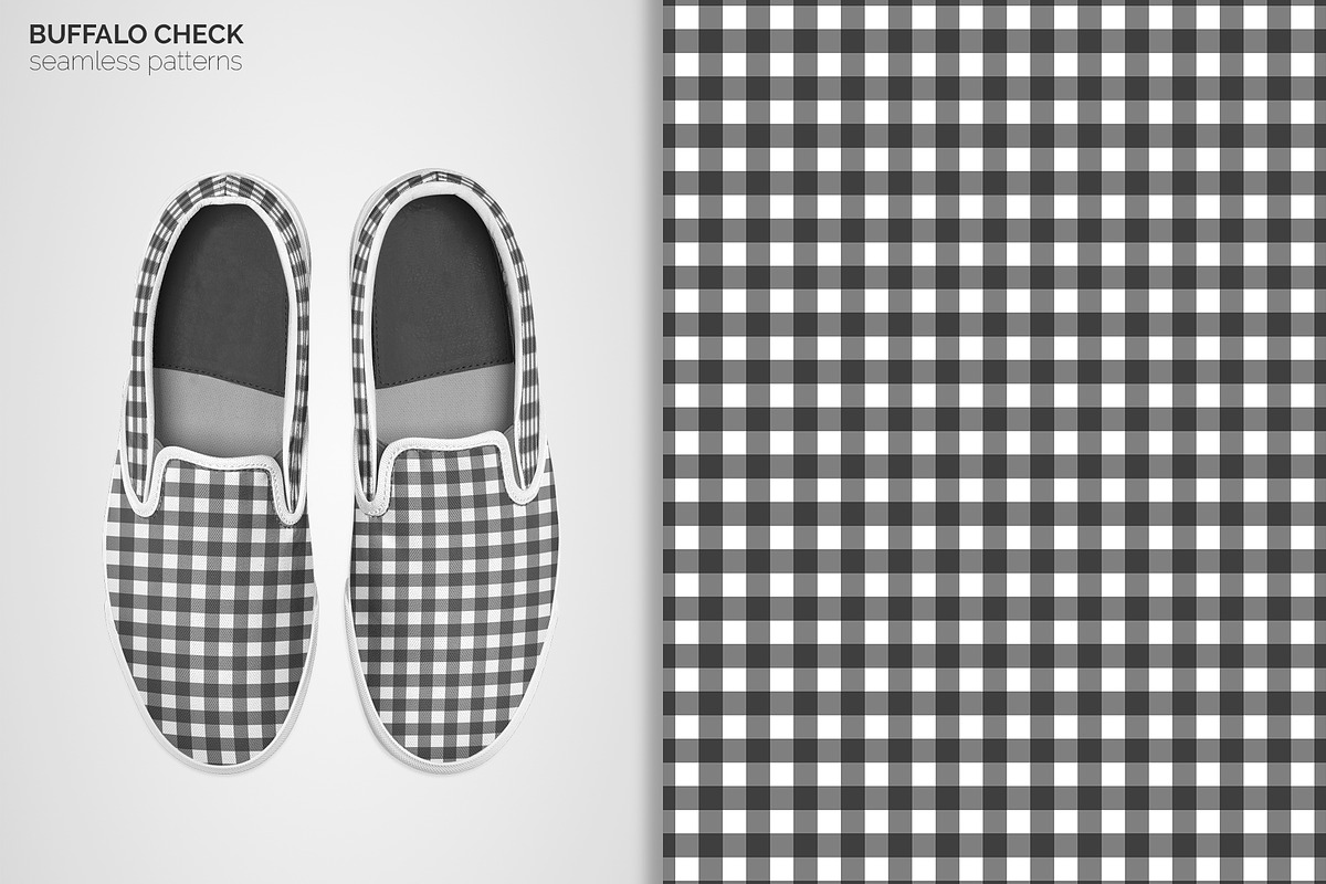 Buffalo Check Seamless Patterns, a Pattern Graphic by 3Y_Design (Photo 5 of 6)