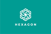 Abstract Hexagon Logo Template, a Branding & Logo Template by johnkent (Thumbnail 2 of 3)