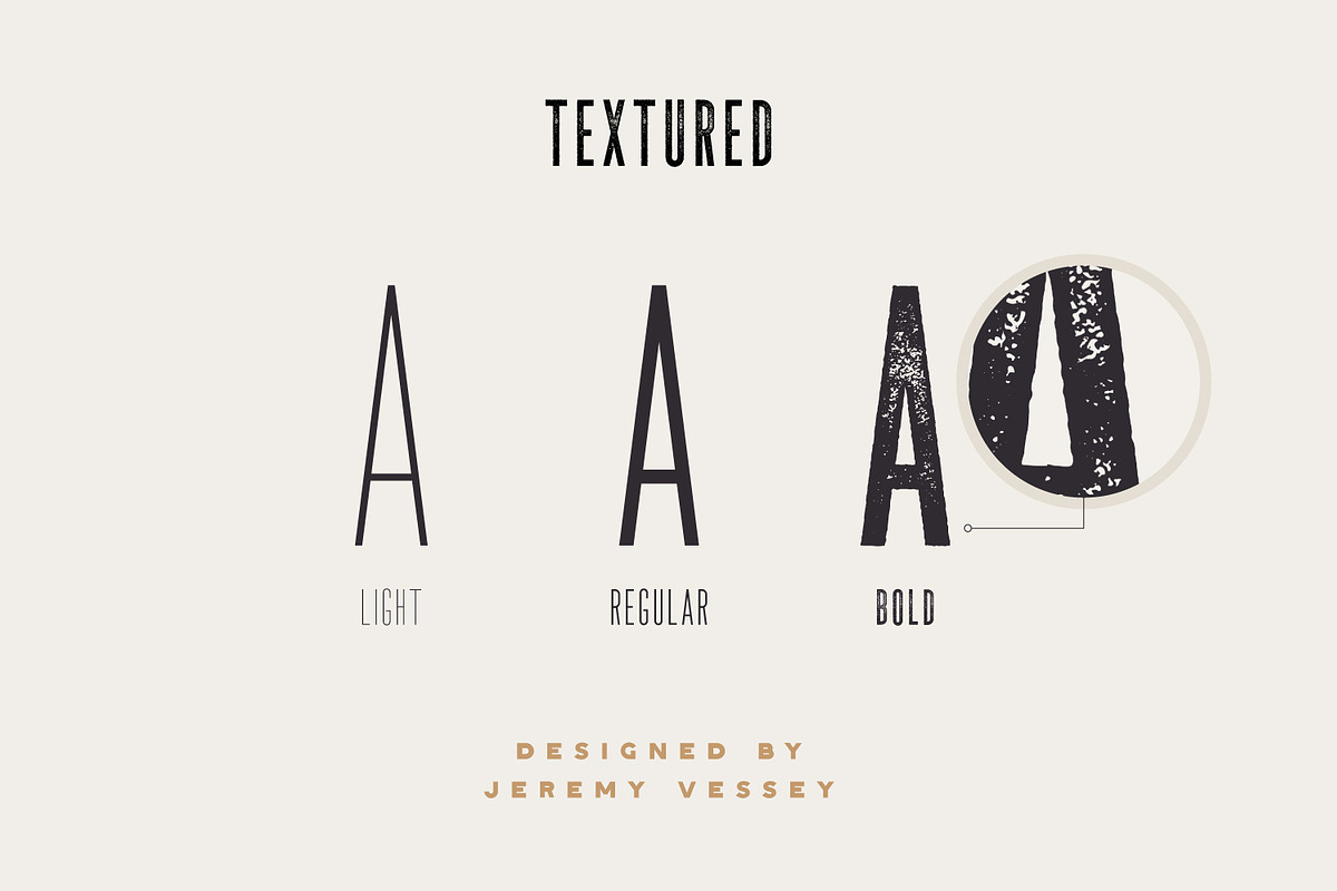The National | Condensed Type Family preview 6