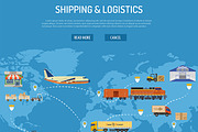 Freight Transport Infographics, a Technology Illustration by TAlex (Thumbnail 4 of 6)