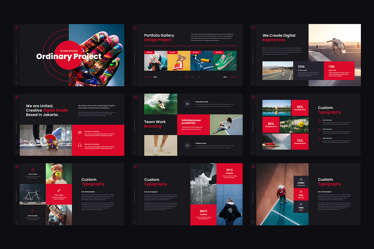 NOAH Presentation Template Design, a Presentation Template by Rocketstill (Photo 7 of 18)