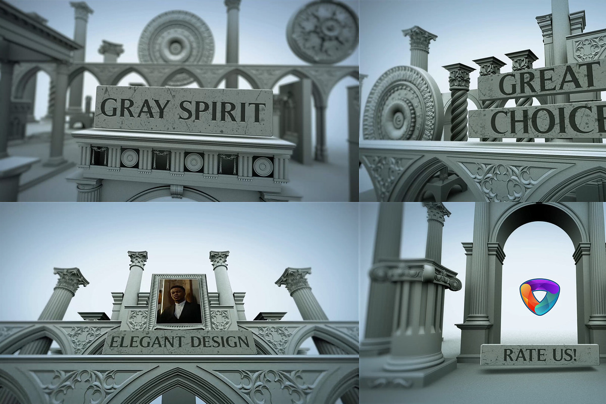 Gray Spirit for Premiere Pro, a Templates & Theme by FlashFXbox (Photo 1 of 2)