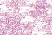 SUBLIME SCENERY. Seamless Bundle, a Texture Illustration by RefinedFantasyStudio (Thumbnail 3 of 9)