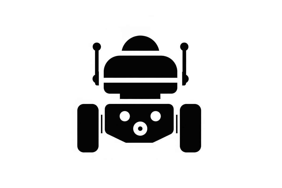 Friendly Robot Silhouettes Bundle, an Illustration by musafir_fashion (Photo 7 of 13)