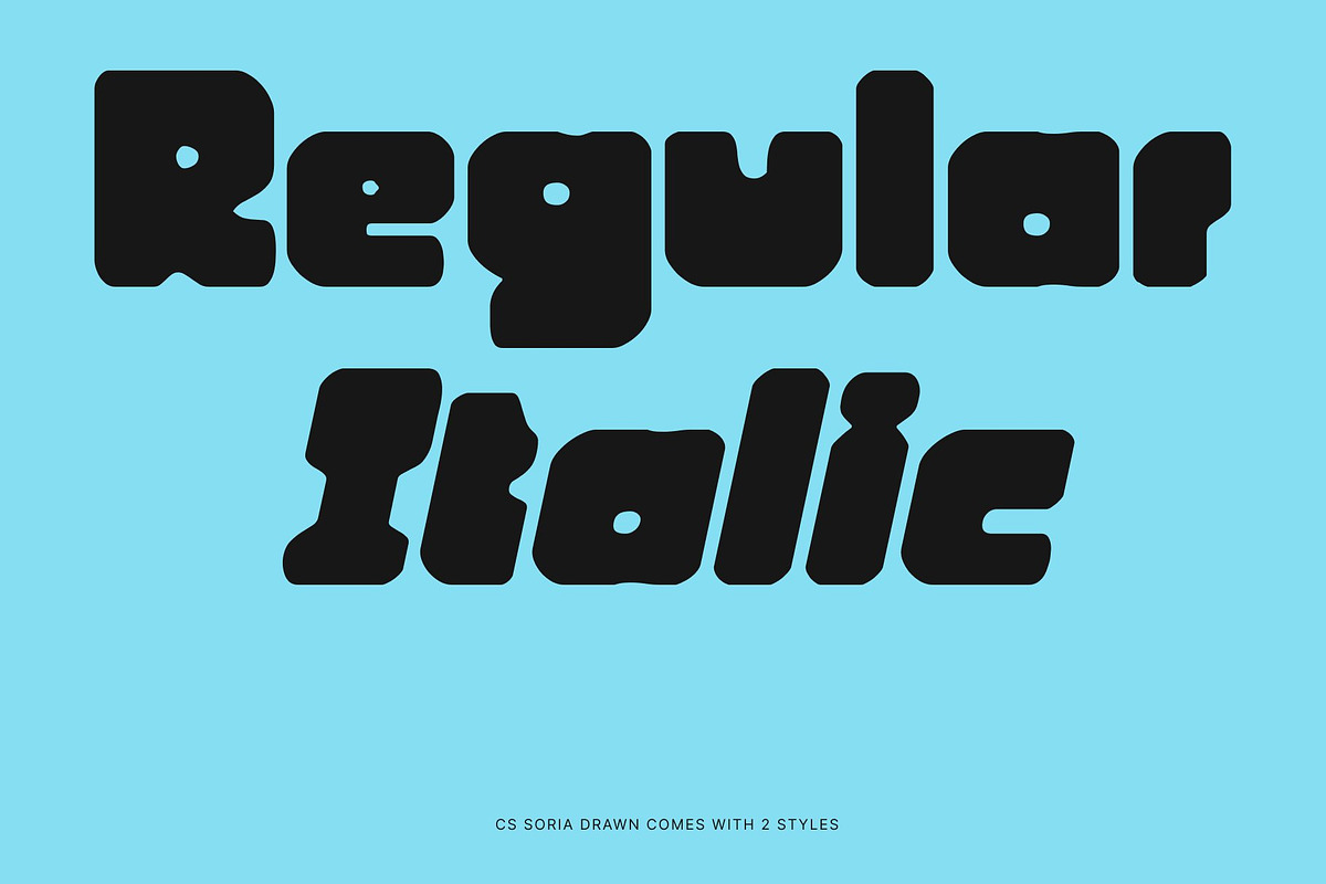 CS Soria Drawn, a Sans Serif Font by Craft Supply Co. (Photo 3 of 8)
