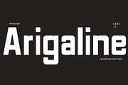 Arigaline Complete Family, a Sans Serif Font by Zone 6 (Thumbnail 2 of 14)