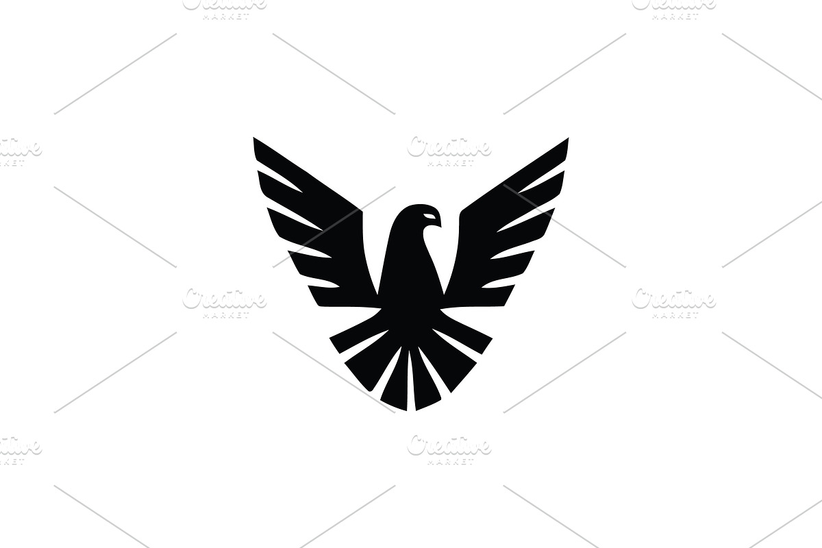 Black Eagle Wings Spread Vector, a Branding & Logo Template by Vectorium Studio (Photo 2 of 2)