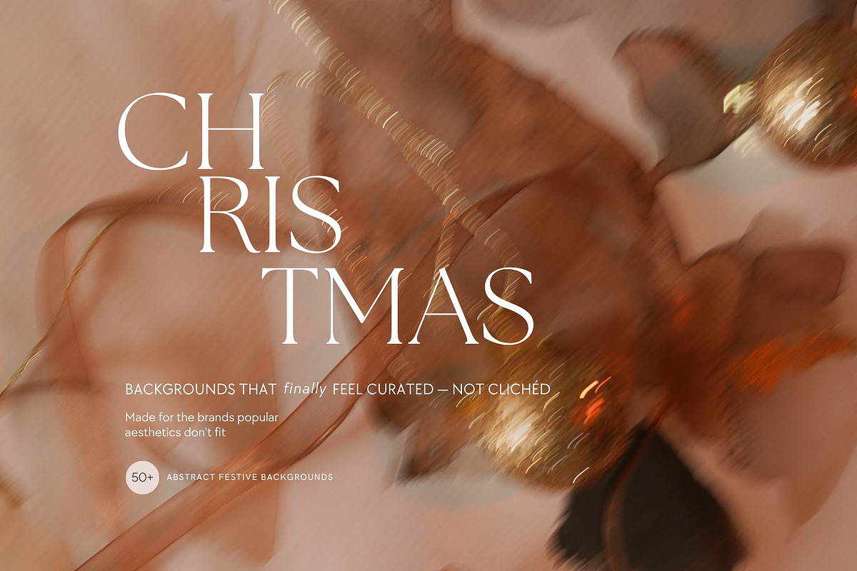 Aesthetic Gold Christmas Backgrounds, a Background Graphic by eclosque (Photo 6 of 36)