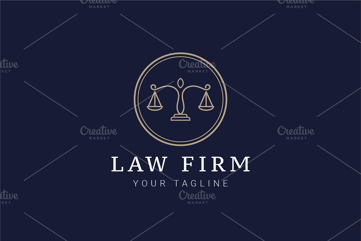 Elegant Law Firm Logo Bundle, a Branding & Logo Template by Dyn Studio (Photo 3 of 6)