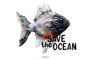 Ocean’s Cry. Save the ocean set, an Object Graphic by AnMark (Thumbnail 14 of 14)
