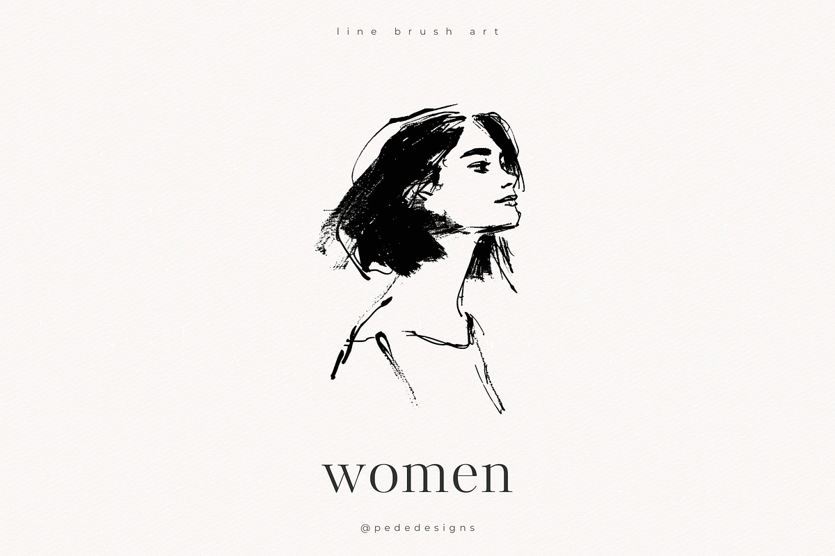 Women II, a Person Illustration by PeDe Designs (Photo 5 of 6)
