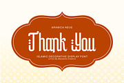 Arabica Neue Modern Islamic Arabic, a Sans Serif Font by kangfont Studio (Thumbnail 9 of 10)