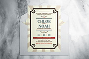 Vintage Wedding Invitation Suite, an Invitation Template by The Good Store (Thumbnail 2 of 4)