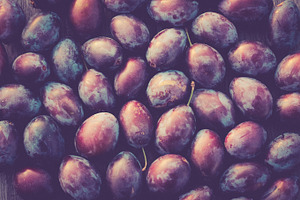 Plum's background
