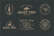 Huvet, a Font by 24Design Studios (Thumbnail 4 of 7)