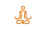 20 Logo Yoga Templates Bundle, a Branding & Logo Template by Friendesigns (Thumbnail 8 of 21)