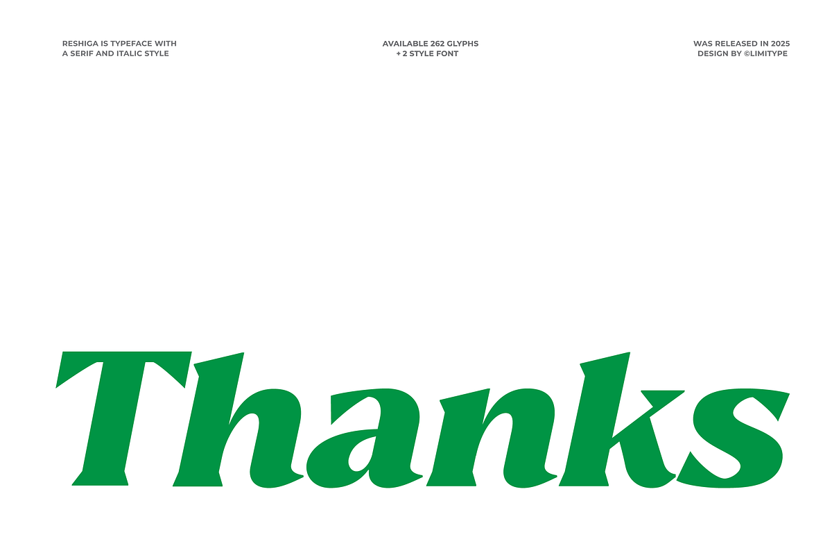 Reshiga - Serif Font, a Serif Font by limitype (Photo 13 of 13)