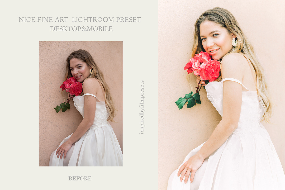 Nice Fine Art  Lightroom Preset, an Action Add-On by InspiredbyfilmPresets (Photo 5 of 7)