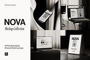 19 iPhone, iPad, MacBook Mockups, an iPhone Mockup by Moyo Studio (Thumbnail 1 of 8)