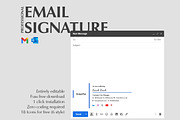 Gmail & Outlook Signatures Template, a Social Media Template by Career Canvas (Thumbnail 3 of 4)