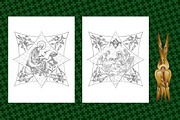 Coloring book in Byzantine Style N9, a Decorative Illustration by Julia_Raketic (Thumbnail 2 of 5)