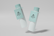 Bottle with Neck Label Mockup, an Advertising Mockup by xavier_studio (Thumbnail 3 of 5)