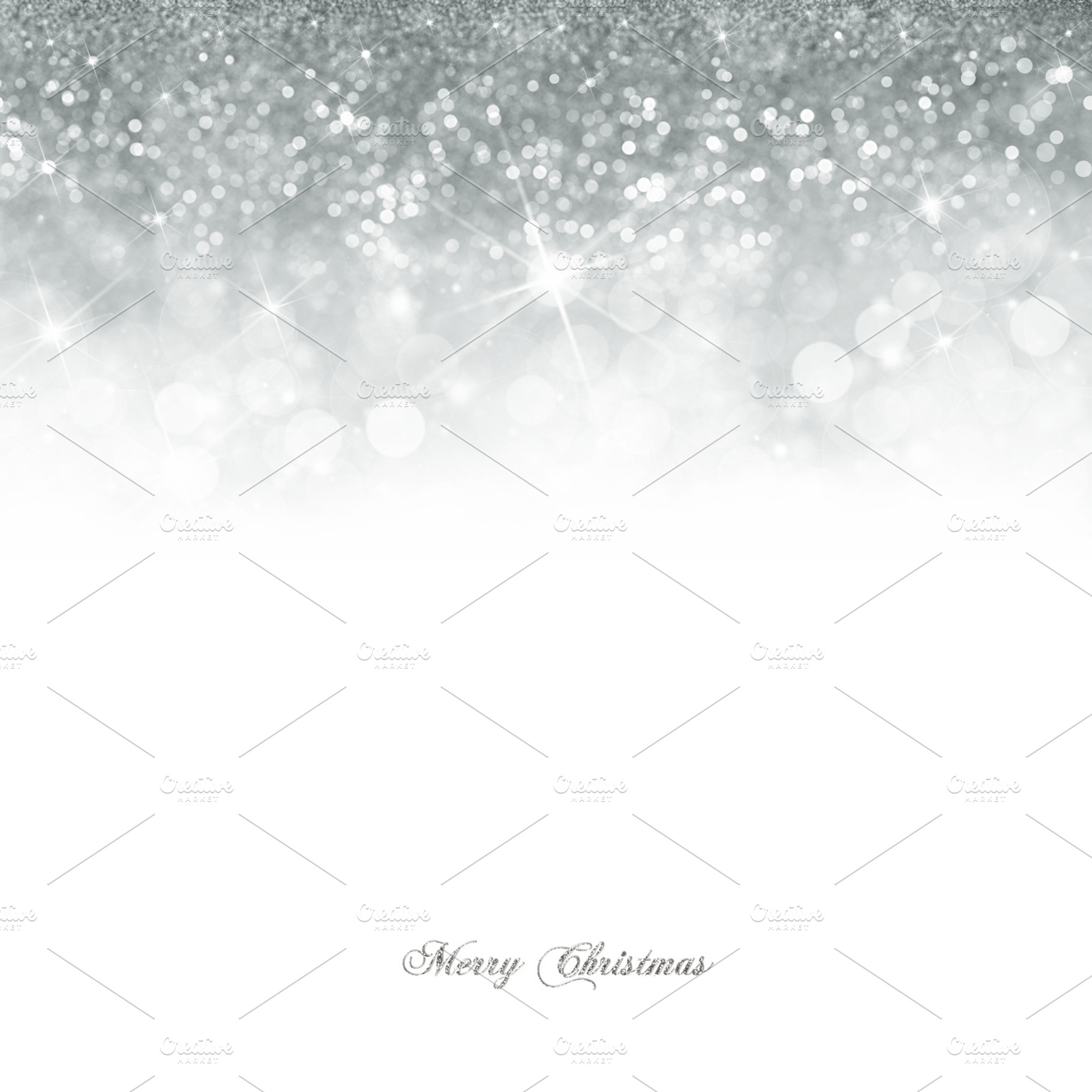 Bright silver christmas background featuring abstract, art, and backdrops, a Holiday Photo by CARLOSANDESTHER