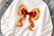 Christmas Red Bow PNG Clipart, an Object Graphic by Zahyl Studio (Thumbnail 3 of 7)