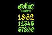Gothic font 010, a Blackletter Font by GeekClick (Thumbnail 12 of 24)