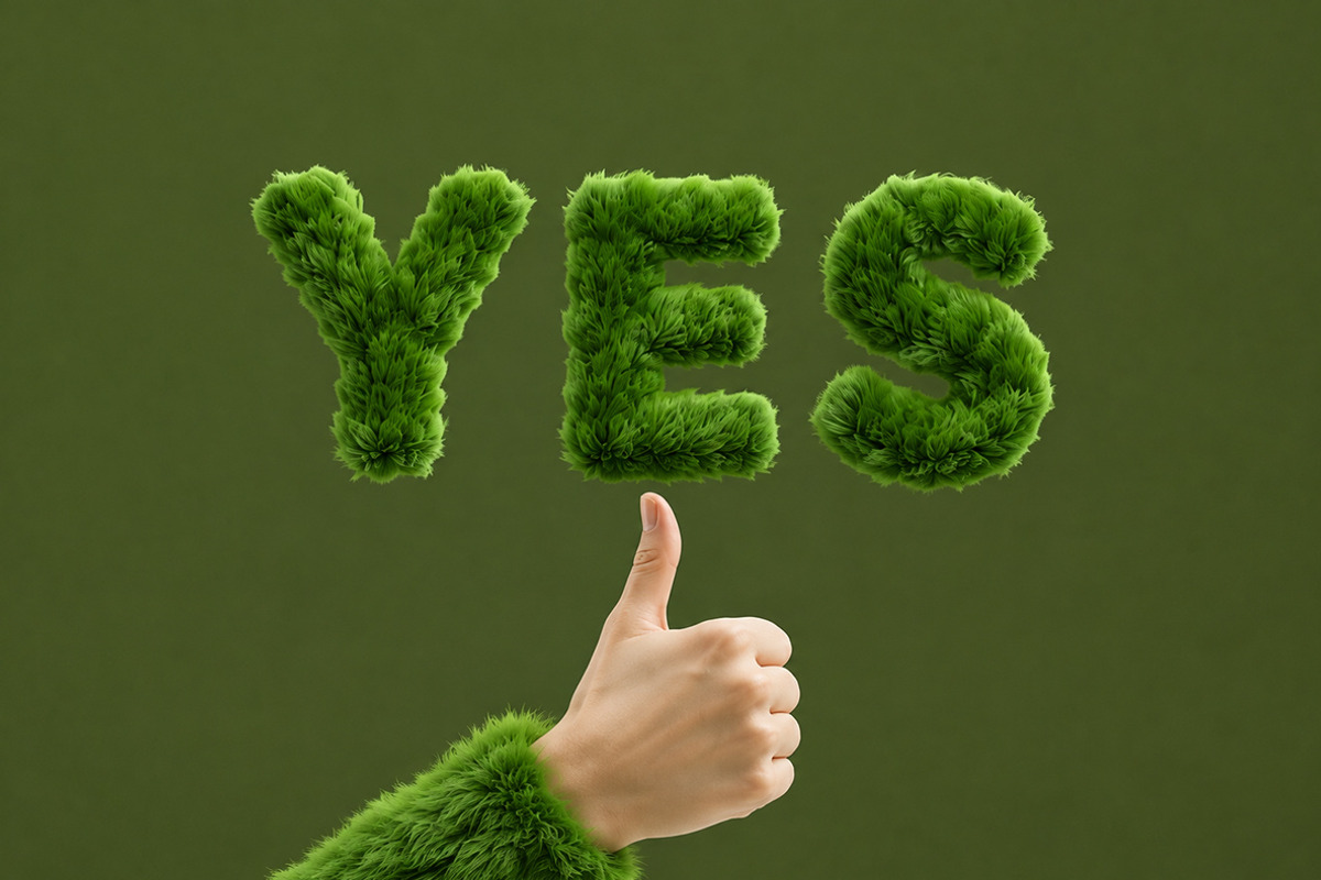 Green Fur Font, a Sans Serif Font by Handmadefont (Photo 9 of 11)