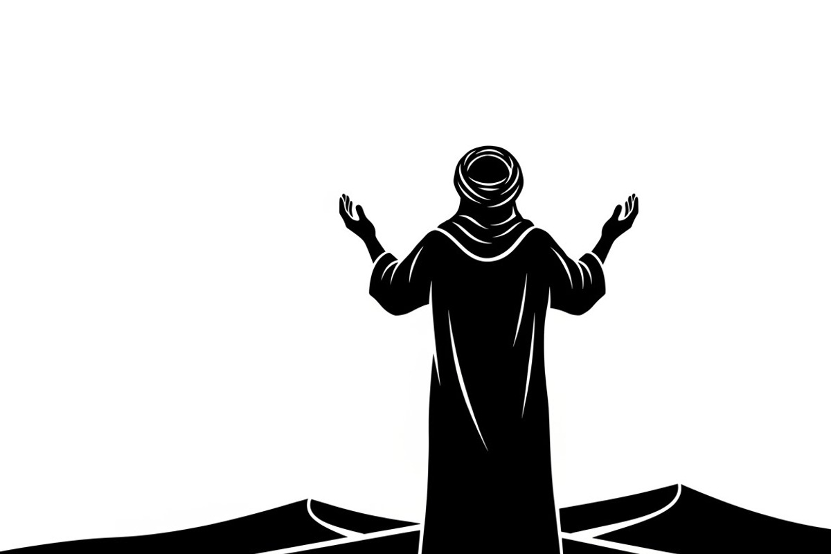 desert nomad silhouettes featuring, an Illustration by Amazin_art (Photo 22 of 25)