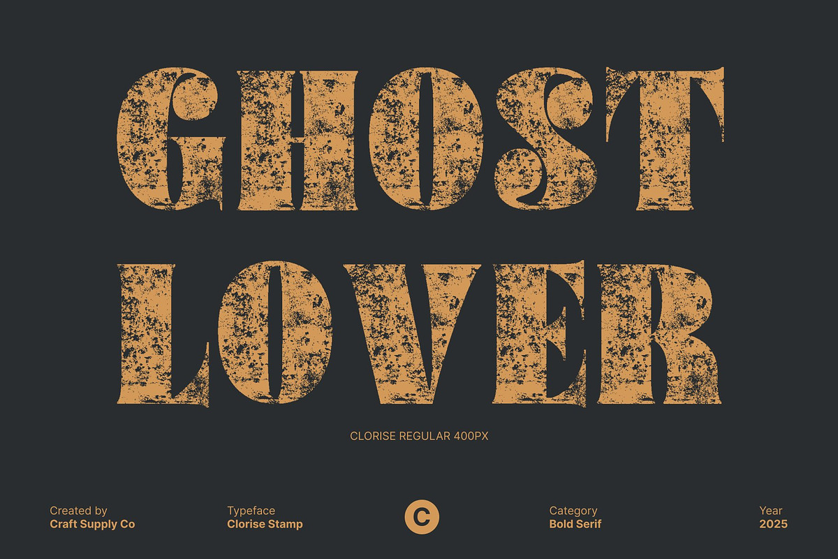 Clorise Stamp, a Sans Serif Font by Craft Supply Co. (Photo 3 of 8)
