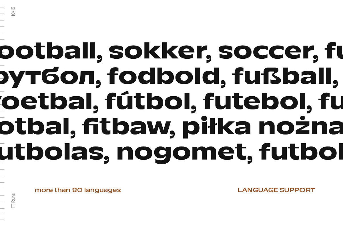 TT Runs, a Sans Serif Font by TypeType (Photo 10 of 15)
