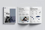 Business Plan Template, a Brochure Template by GoldenGrid Studio (Thumbnail 2 of 11)