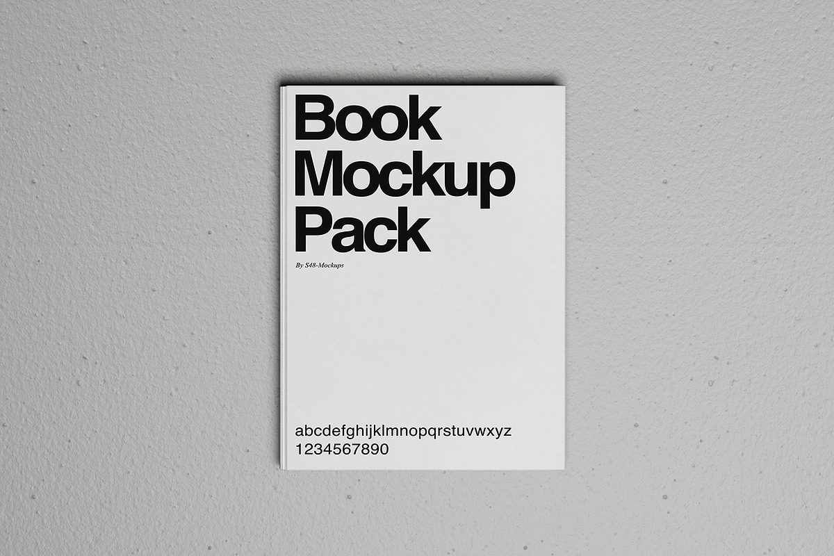 Mockup Pack - Minimal Book Covers, a Print Template by S48 Mockups (Photo 5 of 8)