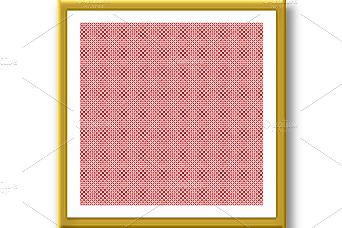 Geometric Seamless Pattern With, a Pattern Graphic by FineArtStudio (Photo 2 of 3)