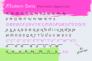 Modern Sans, a Sans Serif Font by Larin Type Co. (Thumbnail 14 of 15)
