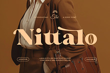 Nittalo || Modern Classy Serif Font