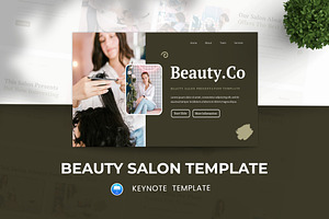 Beauty.Co - Keynote Template, a Presentation Template by casanovastudio