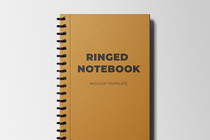 Ringed Notebook Mockup Template